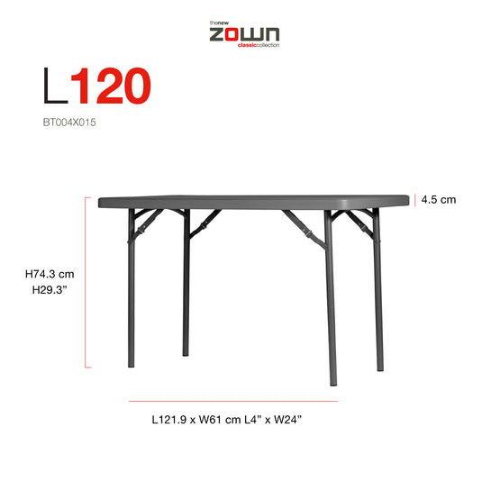 Folding table Zown XL150 New Classic