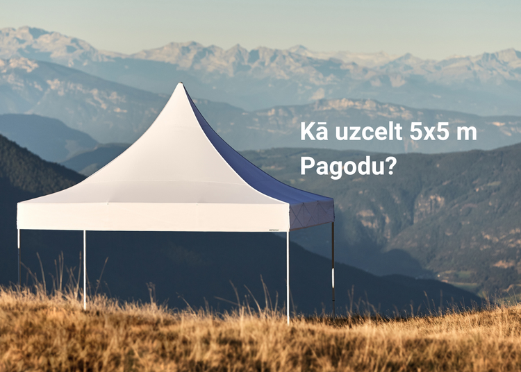 Mastertent pagoda 5x5 m