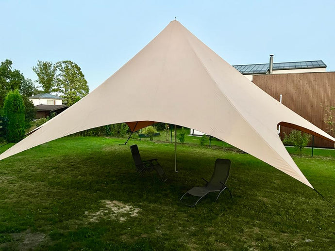 Star-shaped tent - for rent