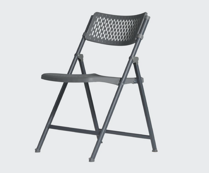 Folding chair Aranchair Plus, dark gray